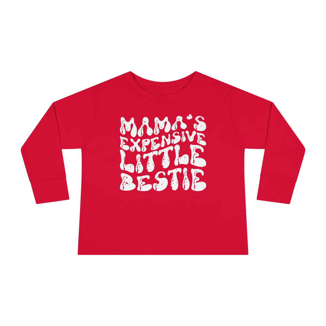 Mamas Little Bestie - Toddler Long Sleeve Tee