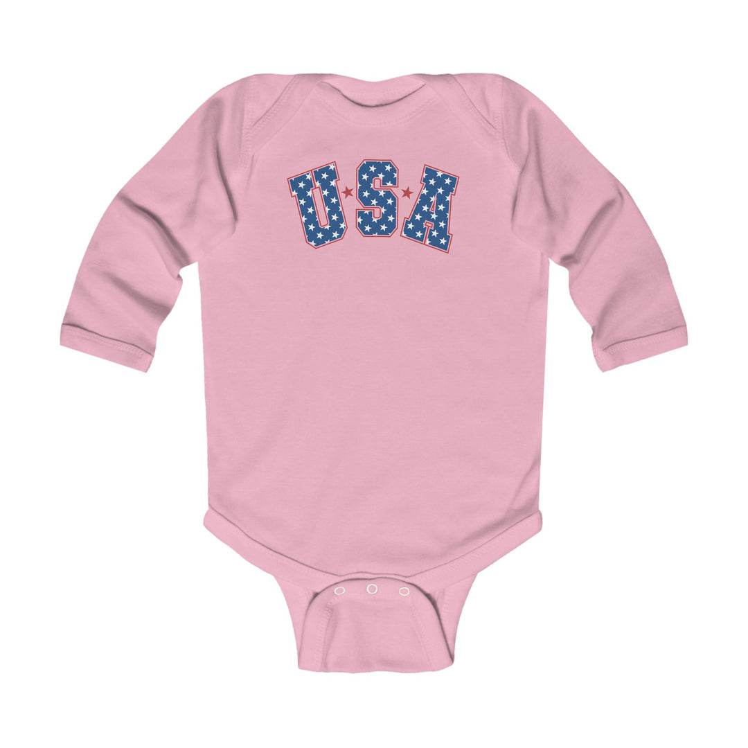 U.S.A. - Infant Long Sleeve Bodysuit