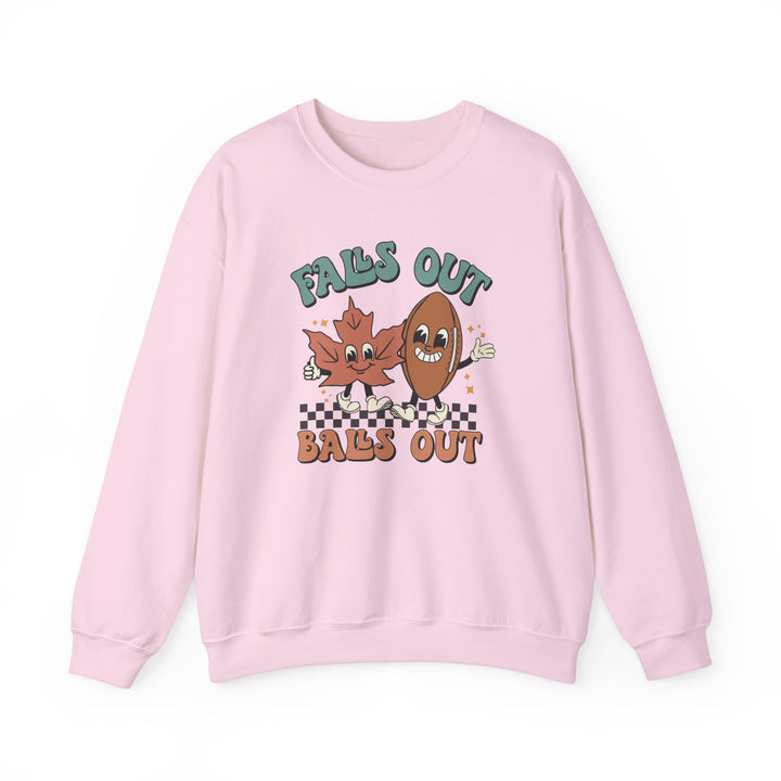 Falls Out Balls Out - Unisex Heavy Blend™ Crewneck Sweatshirt