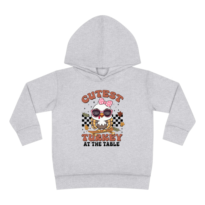 Cutest Turkey Girls - Toddler Pullover Fleece Hoodie