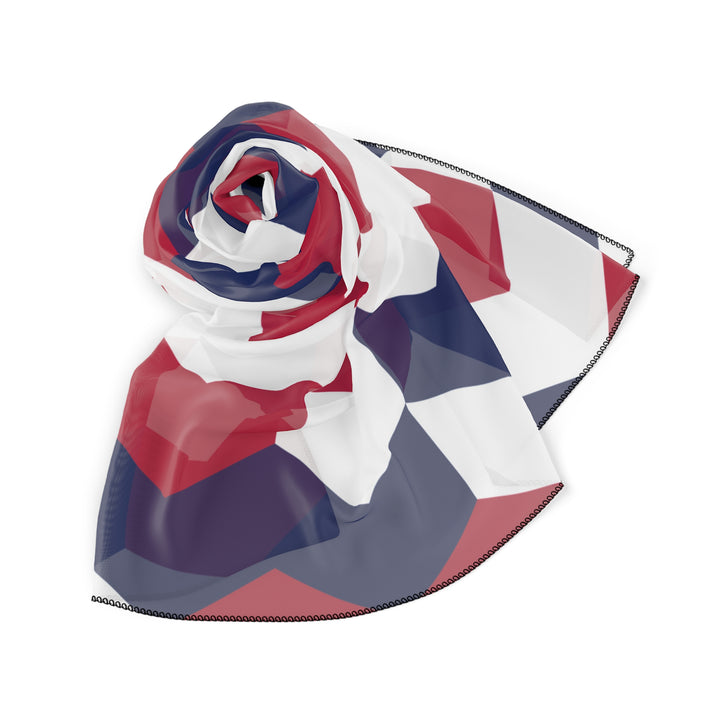 Patriotic Abstract - Poly Scarf