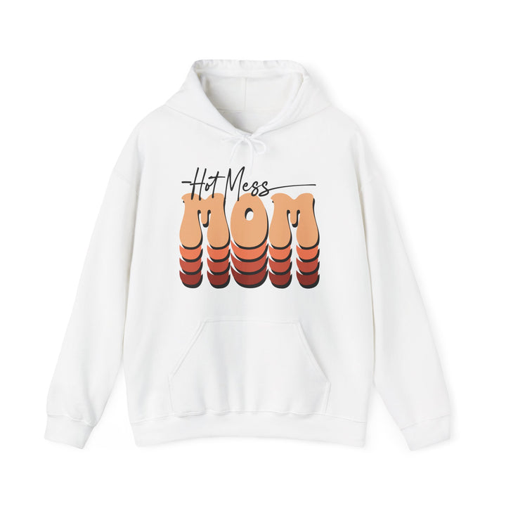 Hot Mess Mom - Unisex Heavy Blend™ Hooded Sweatshirt
