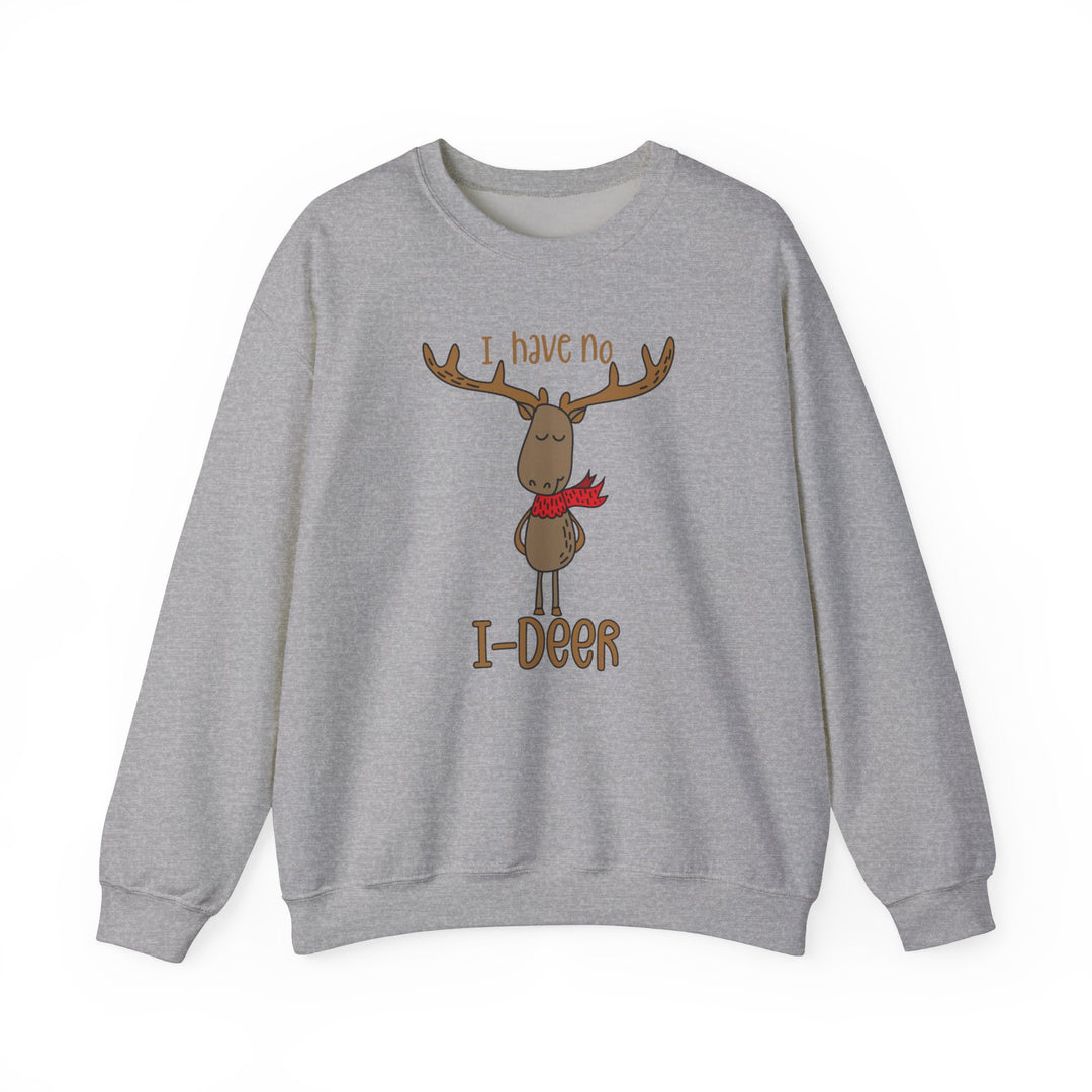 I Have No I-Deer - Unisex Heavy Blend™ Crewneck Sweatshirt