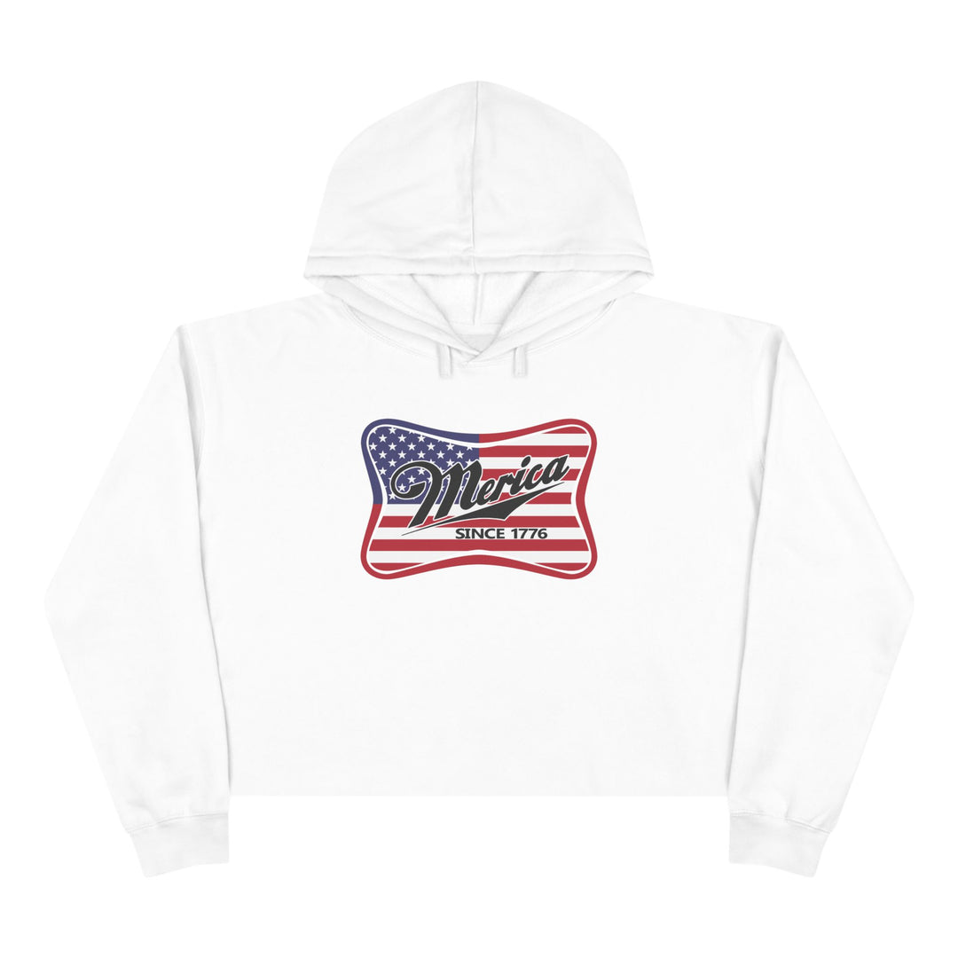 Merica - Crop Hoodie