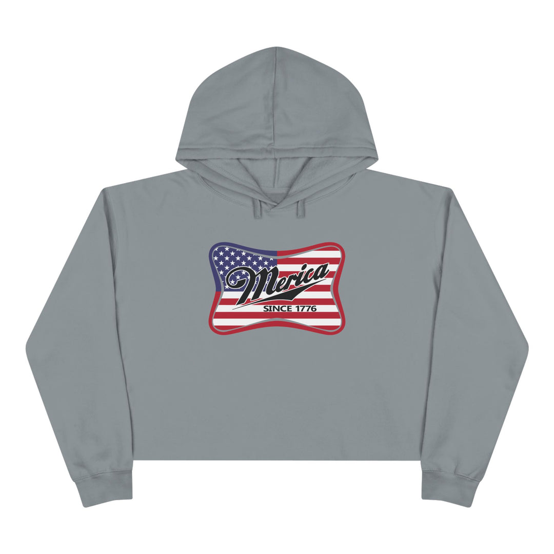 Merica - Crop Hoodie