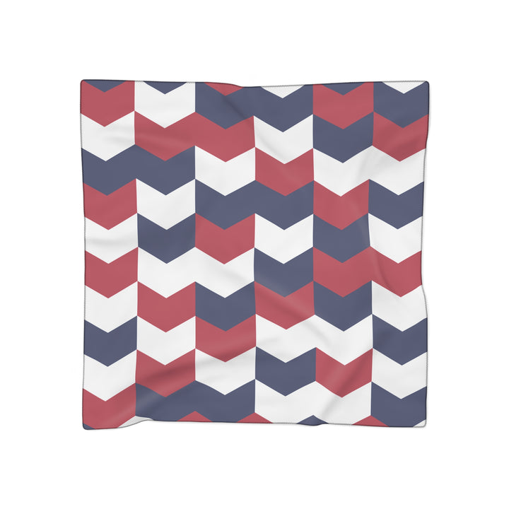 Patriotic Abstract - Poly Scarf