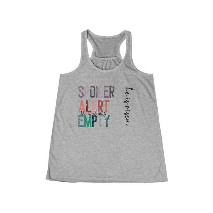 Spoiler Alert - Women's Flowy Racerback Tank