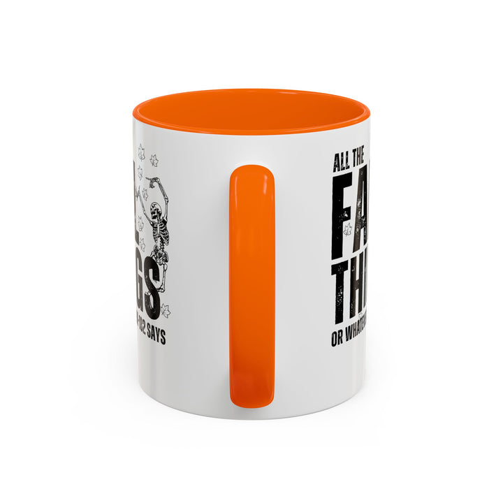 All The Fall Things - Accent Coffee Mug (11, 15oz)