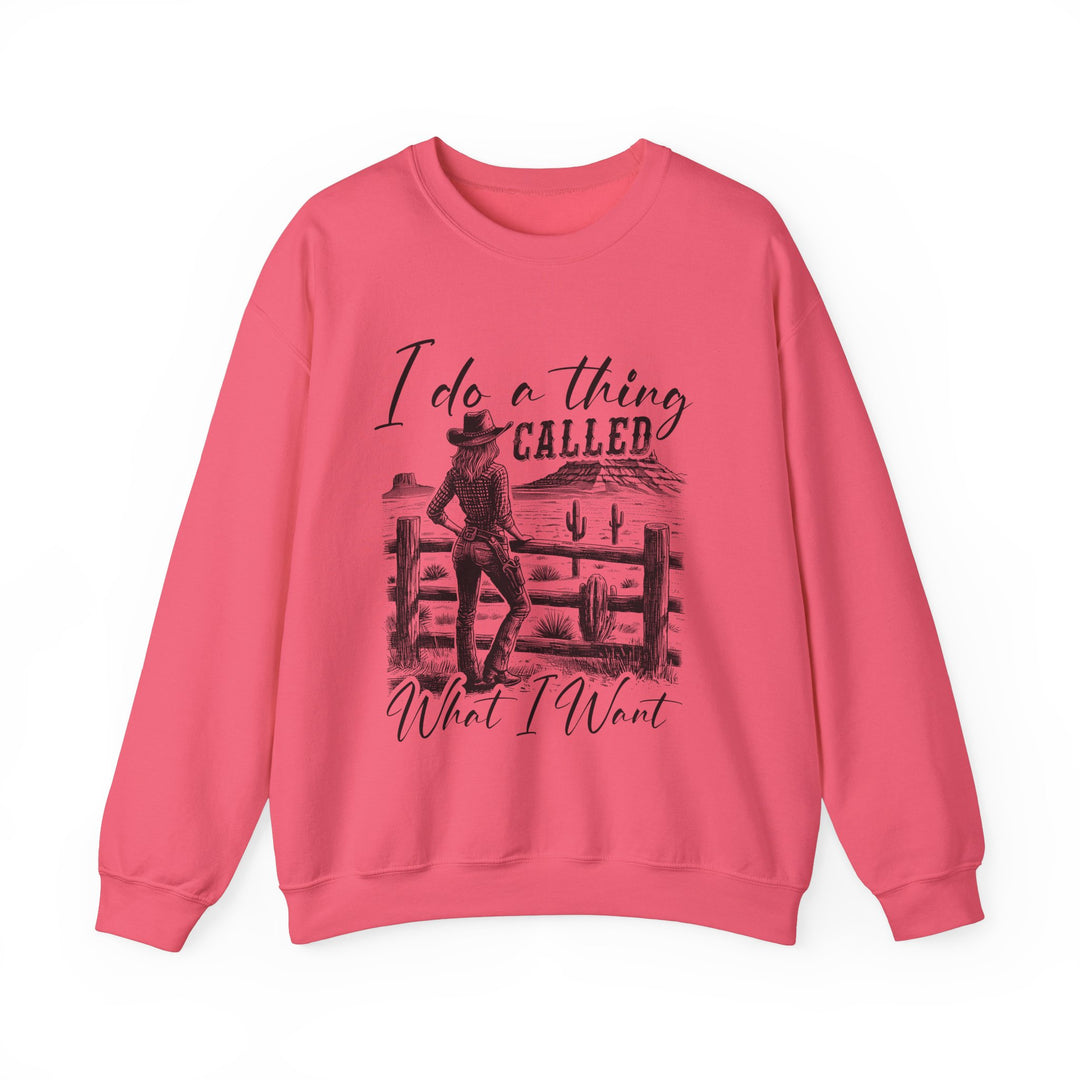 I Do A Thing Called - Unisex Heavy Blend™ Crewneck Sweatshirt