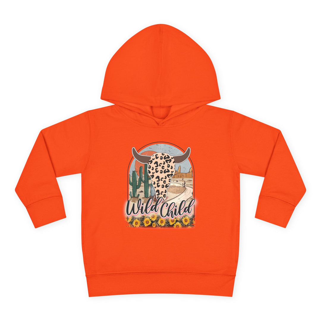 Wild Child - Toddler Pullover Fleece Hoodie