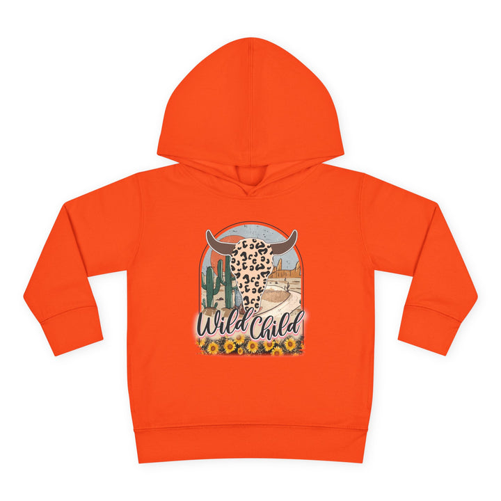 Wild Child - Toddler Pullover Fleece Hoodie