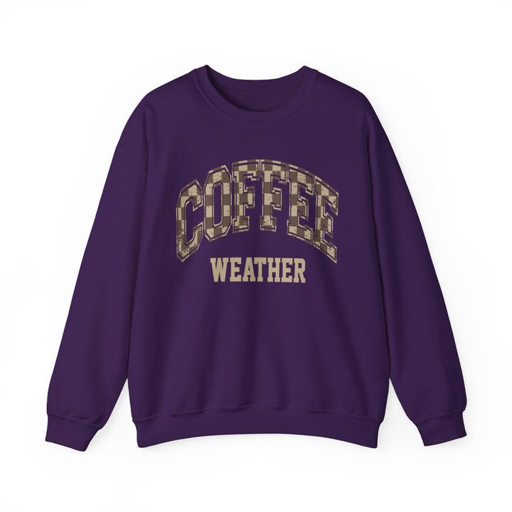 Coffee Weather - Unisex Heavy Blend™ Crewneck Sweatshirt
