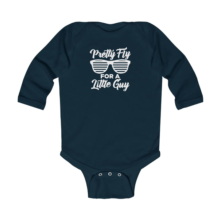Pretty Fly For A Little Guy - Infant Long Sleeve Bodysuit