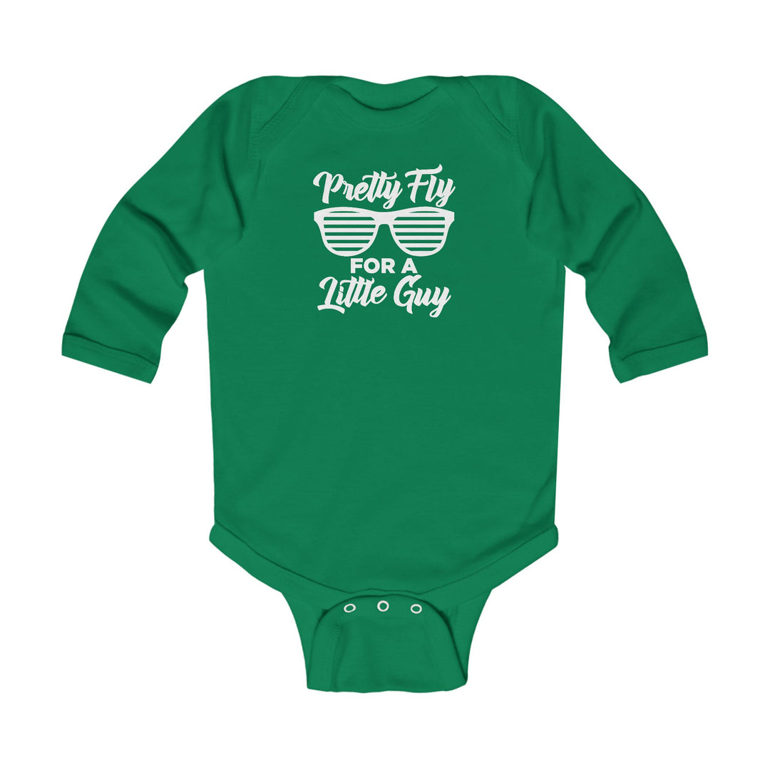 Pretty Fly For A Little Guy - Infant Long Sleeve Bodysuit