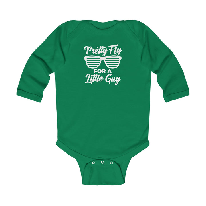 Pretty Fly For A Little Guy - Infant Long Sleeve Bodysuit