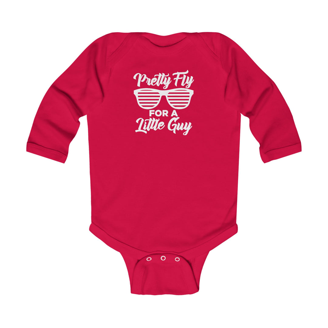Pretty Fly For A Little Guy - Infant Long Sleeve Bodysuit