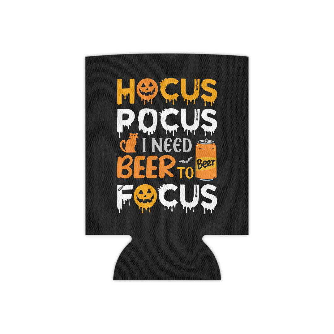 Hocus Pocus I Need A Beer To Focus - Can Cooler