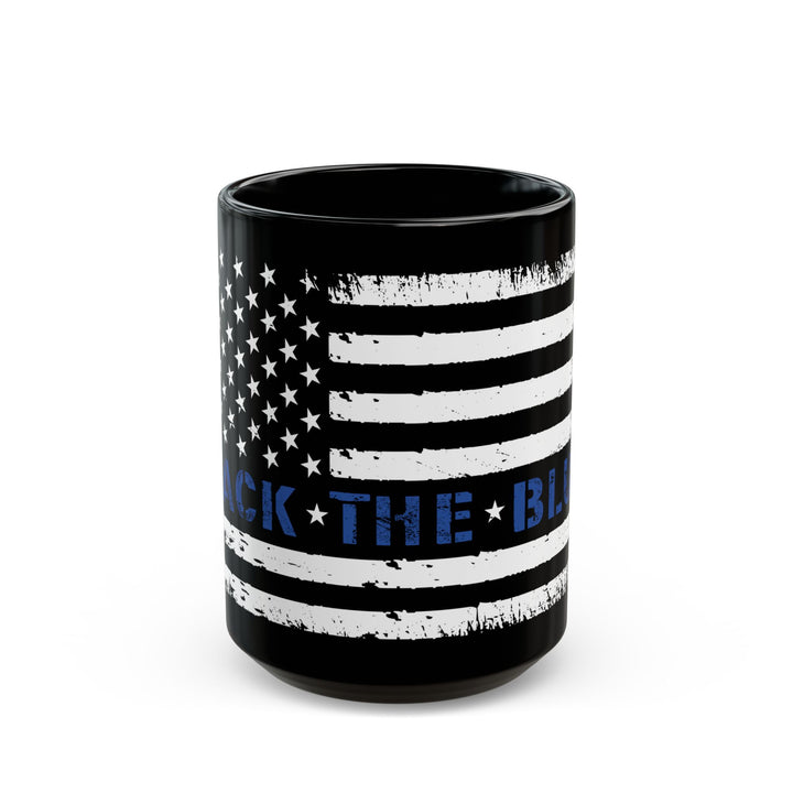 Back The Blue - Black Mug (11oz, 15oz)