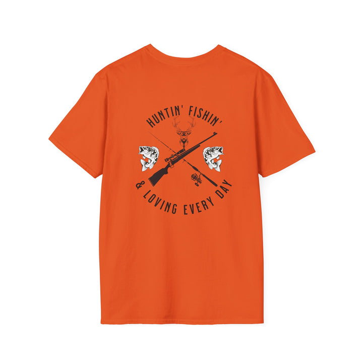 Huntin' Fishin'- Unisex Softstyle T-Shirt