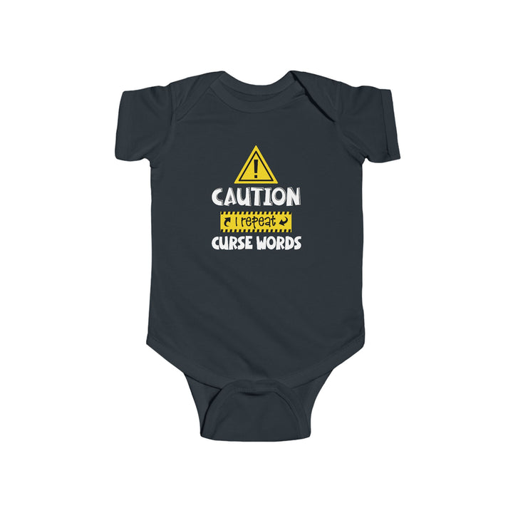 Caution - Infant Fine Jersey Bodysuit