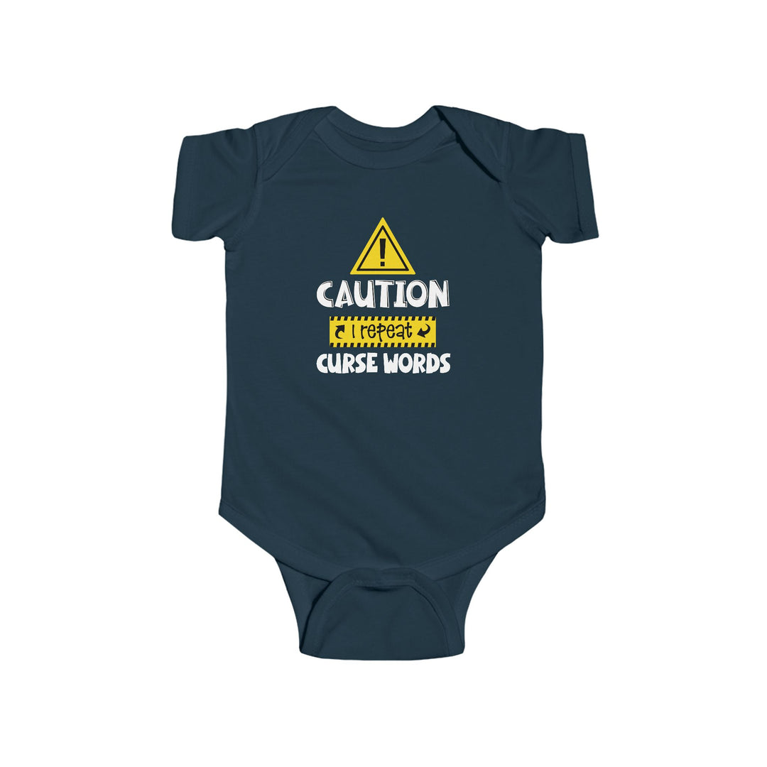Caution - Infant Fine Jersey Bodysuit
