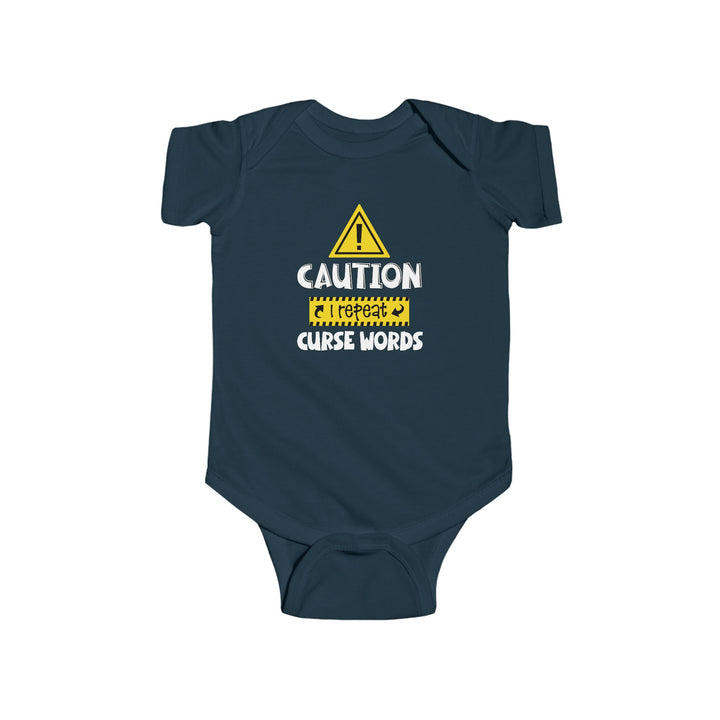 Caution - Infant Fine Jersey Bodysuit