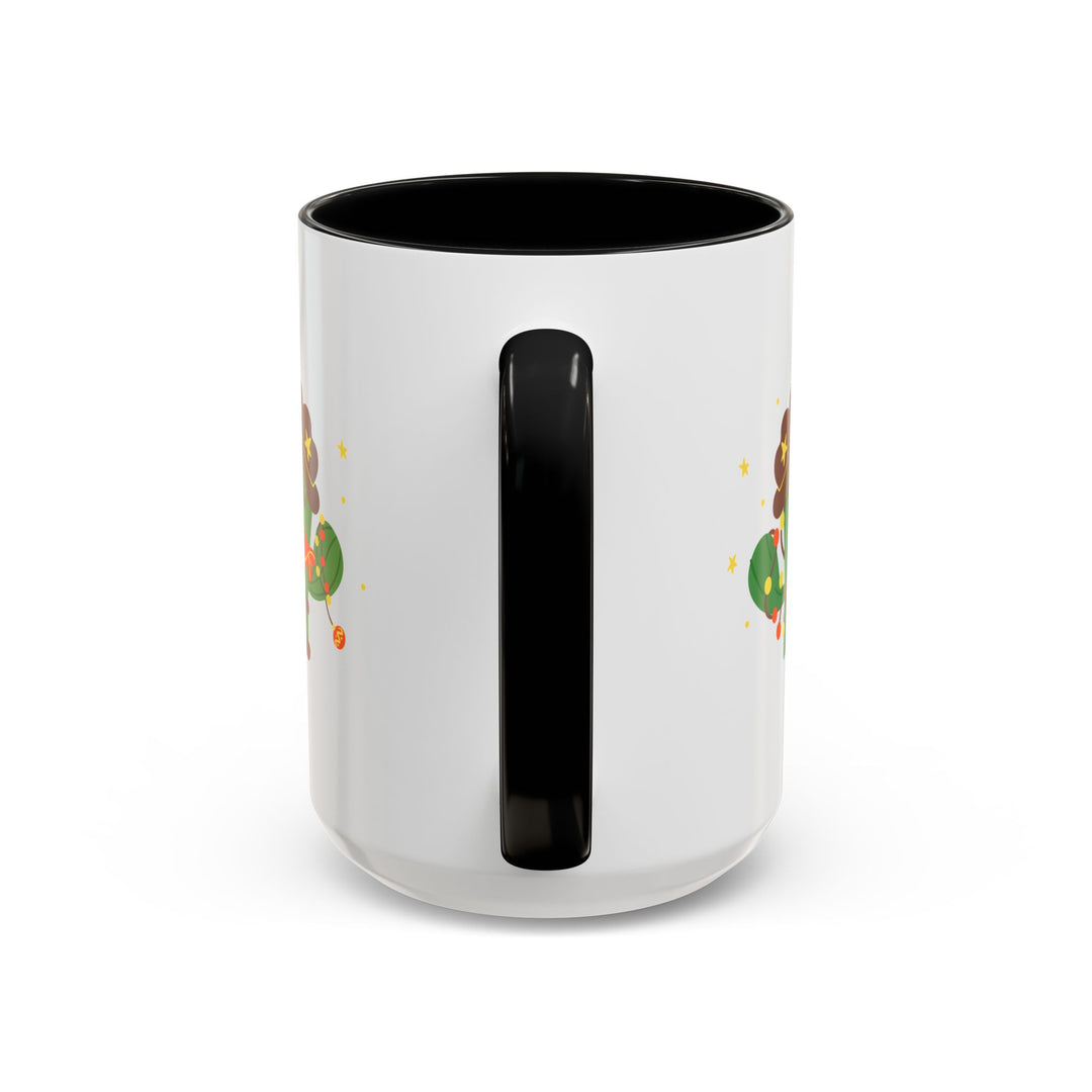 Merry Christmas Cactus -  Accent Coffee Mug (11, 15oz)