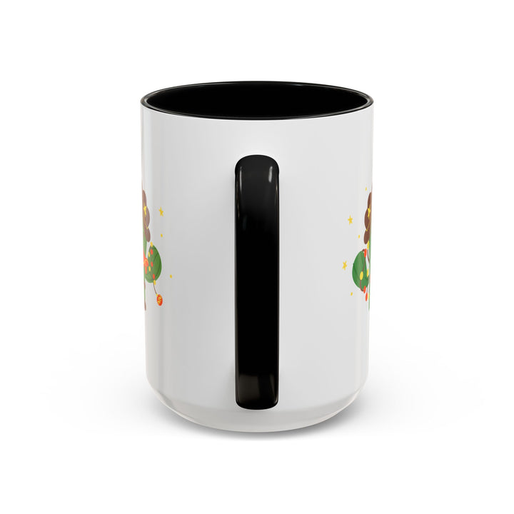 Merry Christmas Cactus -  Accent Coffee Mug (11, 15oz)