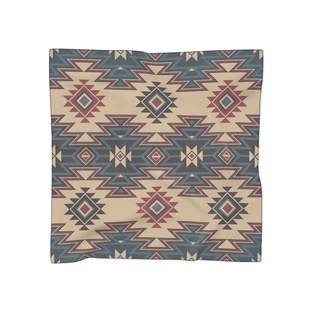 Tribal Indian Tan - Poly Scarf