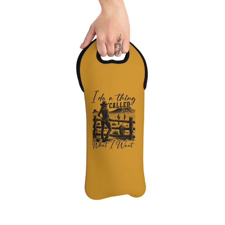 I Do A Thing Called - Wine Tote Bag