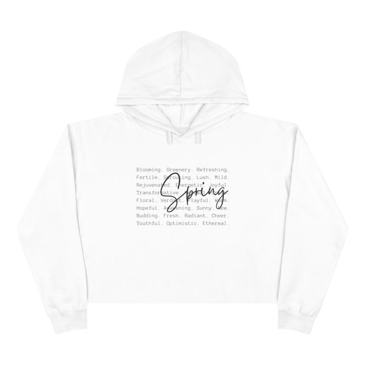 Spring - Crop Hoodie