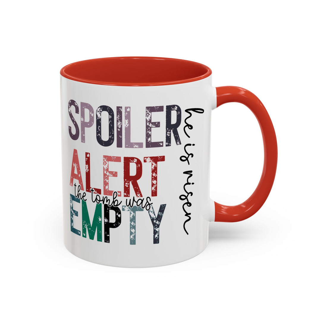 Spoiler Alert - Accent Coffee Mug (11, 15oz)