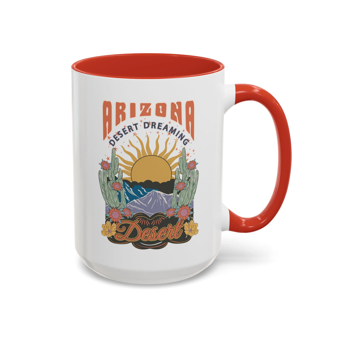 Arizona Desert Dreaming - Accent Coffee Mug (11, 15oz)