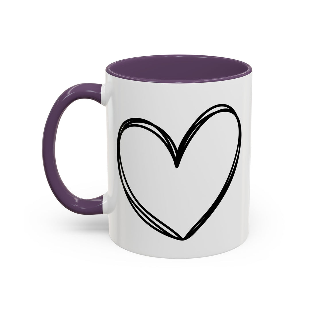 Heart - Accent Coffee Mug (11, 15oz)