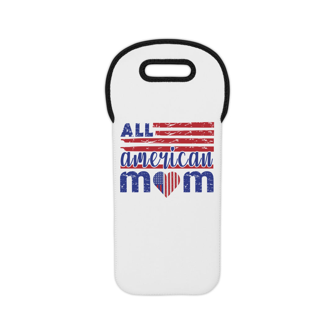 All American Mom - Wine Tote Bag