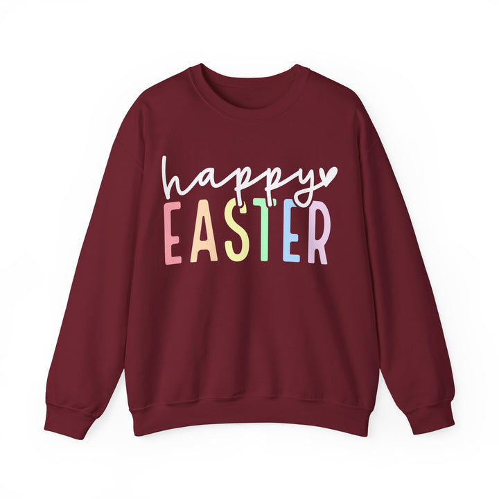 Pastel Happy Easter - Unisex Heavy Blend™ Crewneck Sweatshirt