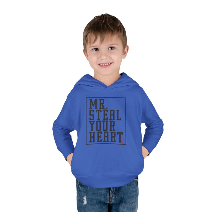 Mr. Steal Your Heart - Toddler Pullover Fleece Hoodie