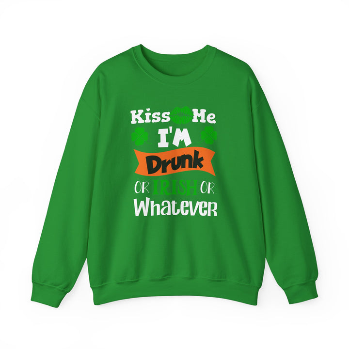 Kiss Me I'm Drunk - Unisex Heavy Blend™ Crewneck Sweatshirt
