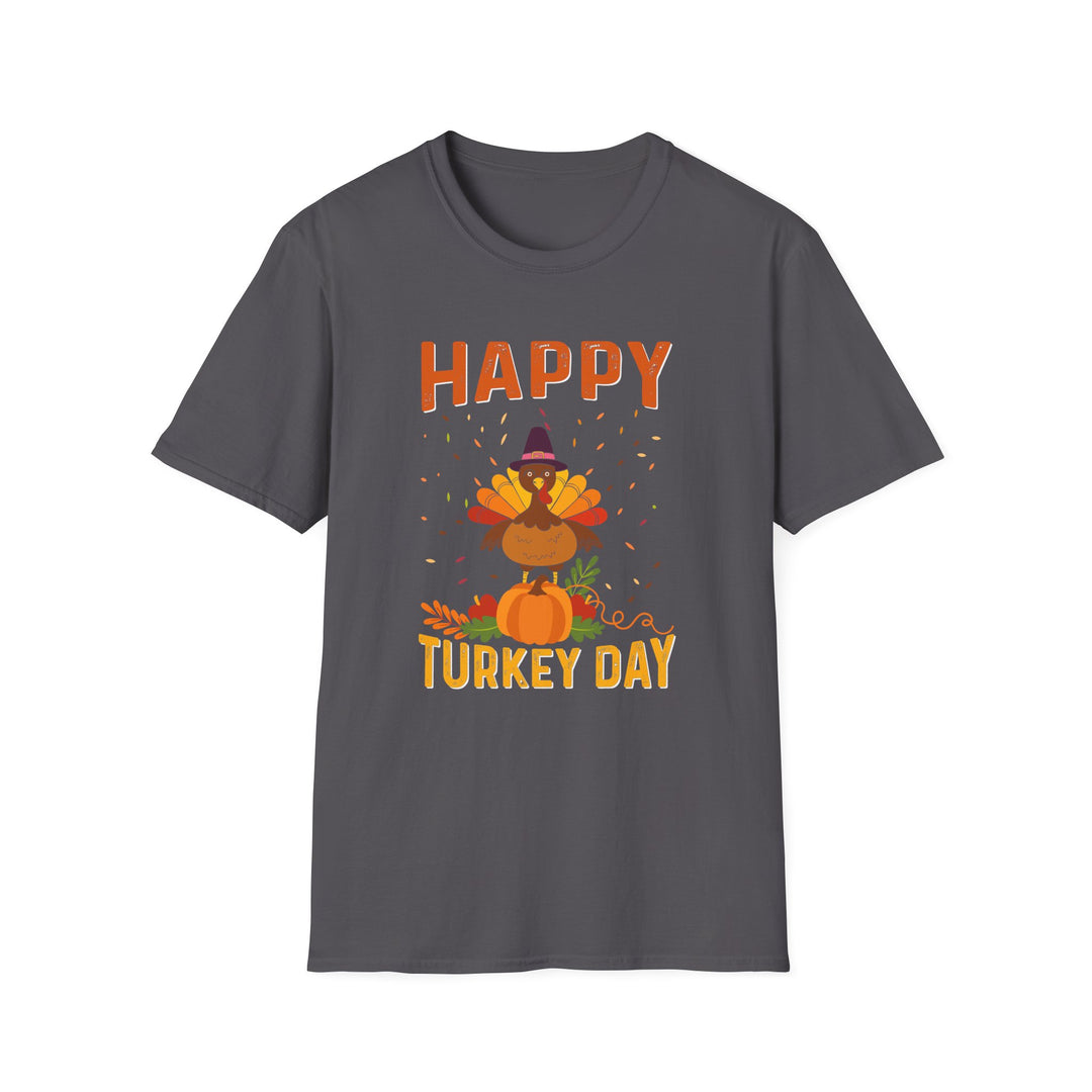 Happy Turkey Day - Unisex Softstyle T-Shirt