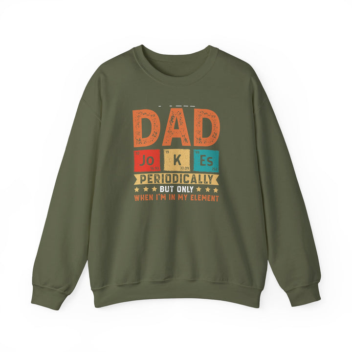 Dad Jokes - Unisex Heavy Blend™ Crewneck Sweatshirt