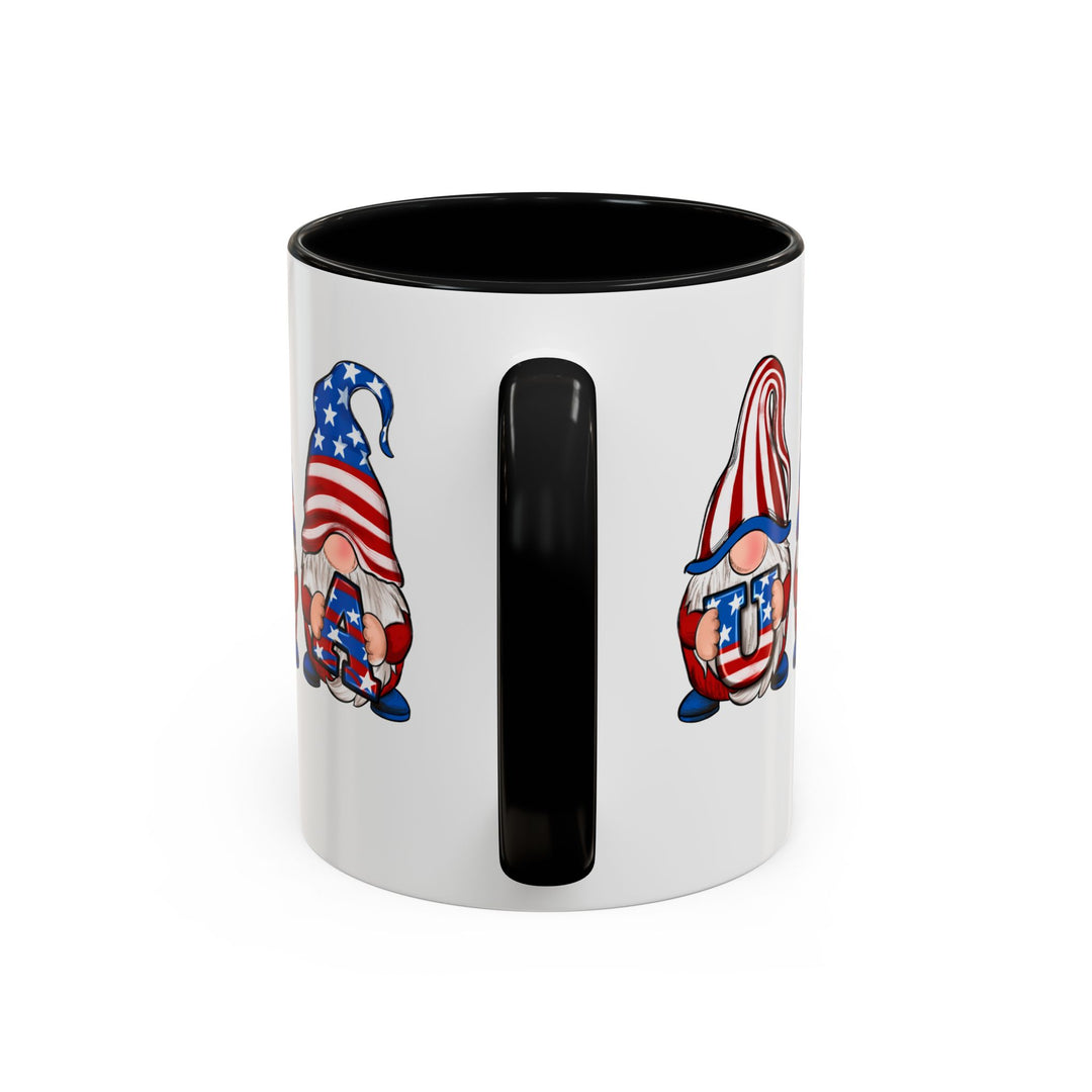 4th Of July Gnomes - Accent Coffee Mug (11, 15oz)