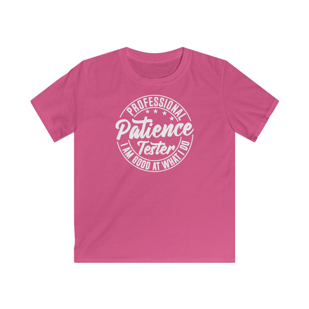 Professional Patience Tester - Kids Softstyle Tee