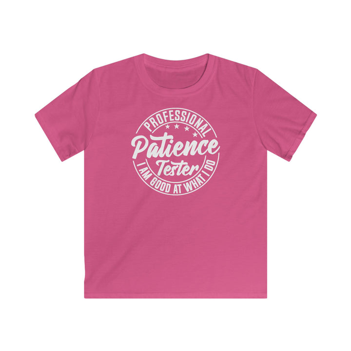 Professional Patience Tester - Kids Softstyle Tee