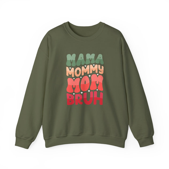 Mama Bruh  - Unisex Crewneck Sweatshirt