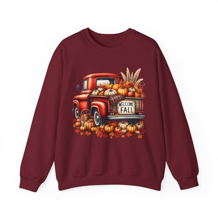 Welcome Fall - Unisex Heavy Blend™ Crewneck Sweatshirt