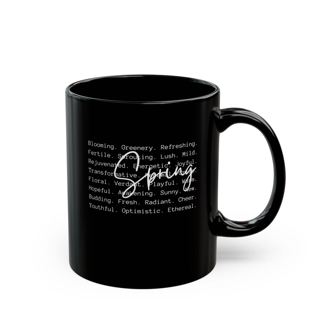 Spring - Black Mug (11oz, 15oz)