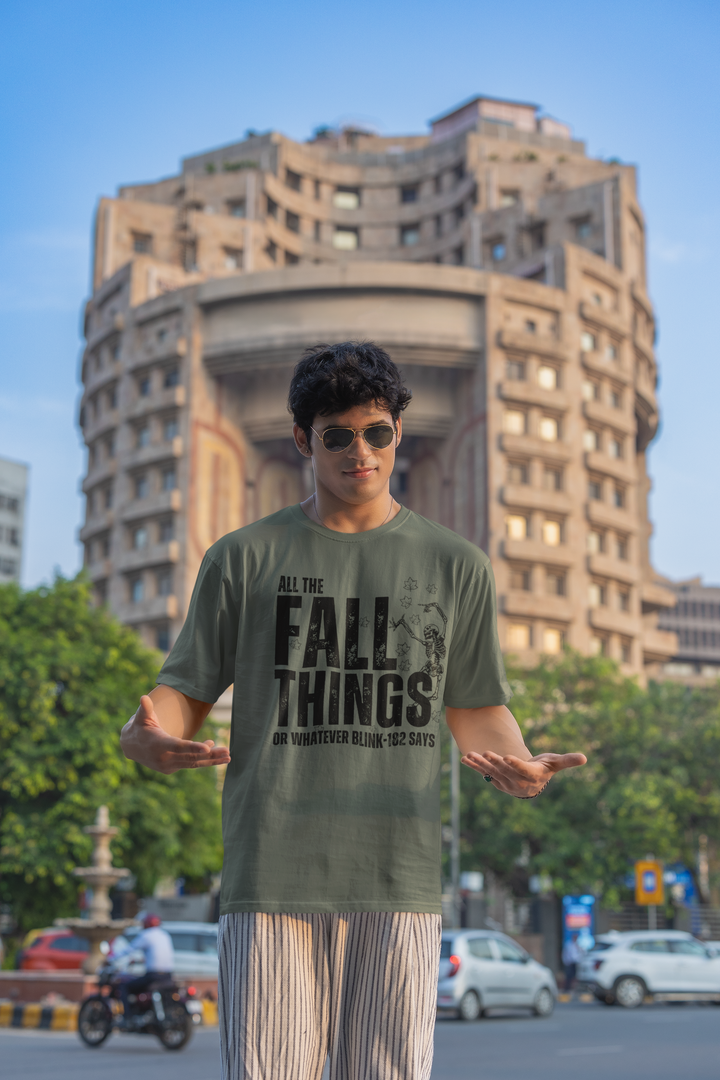 All The Fall Things - Men's Heavy Oversized Tee