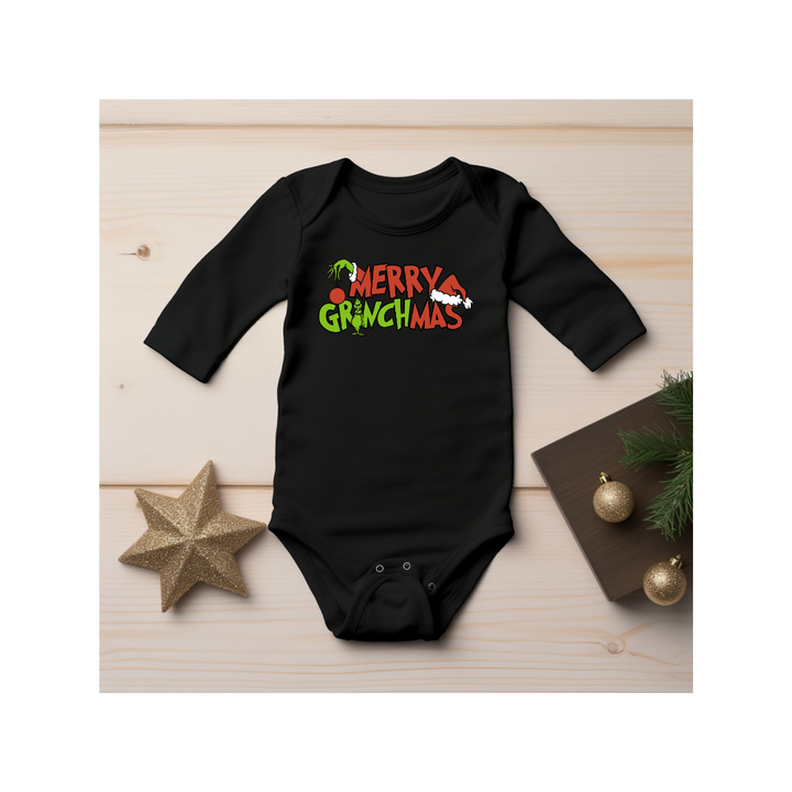 Merry Grinchmas - Infant Long Sleeve Bodysuit