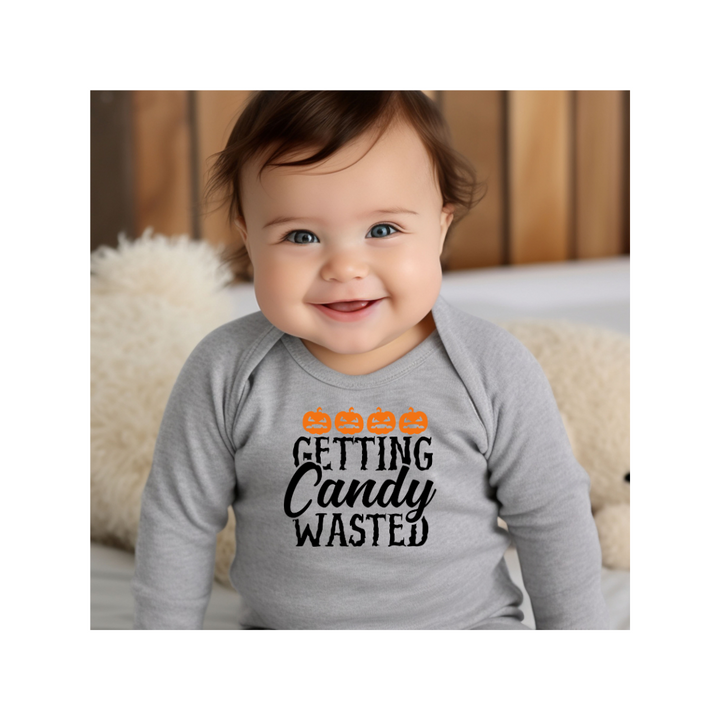 Getting Candy Wasted - Infant Long Sleeve Bodysuit