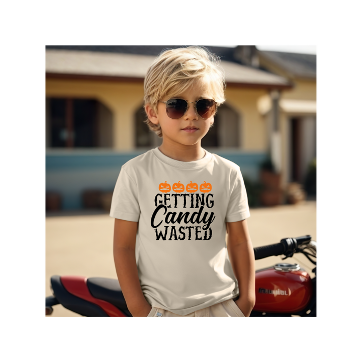 Getting Candy Wasted - Youth Short Sleeve Tee